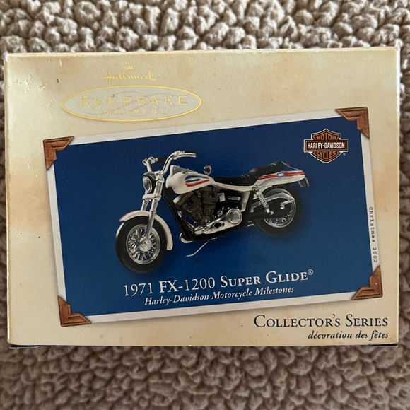 Harley Davidson Hallmark Keepsake ornament - Picture 1 of 6